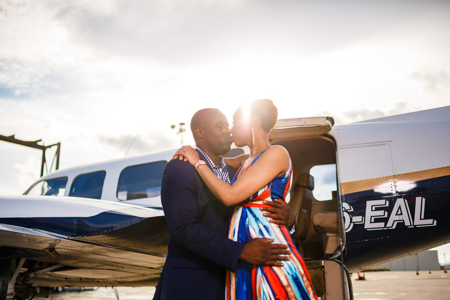 krystal anthony airport engagement session