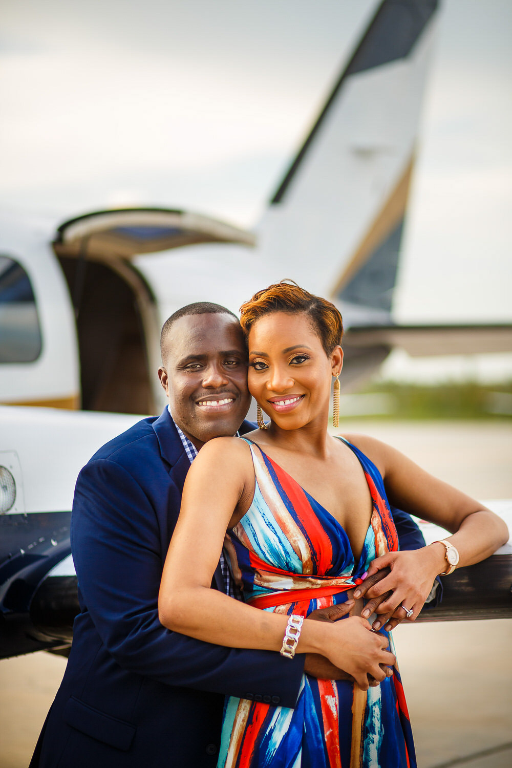 krystal anthony airport engagement session